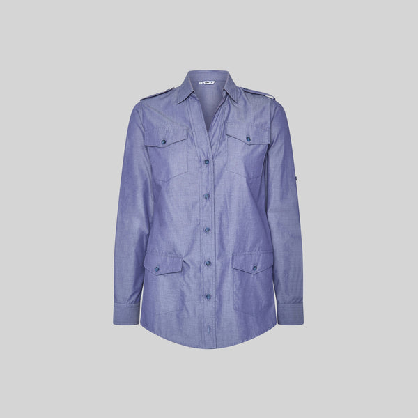 Camisa de Senhora com Manga Dobrável Daniela-RAG-Tailors-Fardas-e-Uniformes-Vestuario-Pro
