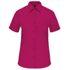 Camisa de Senhora de Manga Curta Tratamento Fácil-Fúcsia-S-RAG-Tailors-Fardas-e-Uniformes-Vestuario-Pro