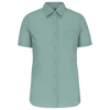 Camisa de Senhora de Manga Curta Tratamento Fácil-Sálvia-XS-RAG-Tailors-Fardas-e-Uniformes-Vestuario-Pro