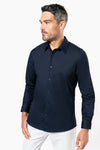 Camisa de homem em popeline de manga comprida-RAG-Tailors-Fardas-e-Uniformes-Vestuario-Pro