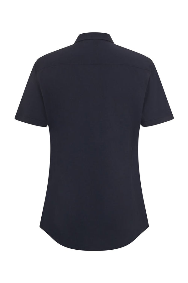 Camisa de manga curta elástica para mulher-RAG-Tailors-Fardas-e-Uniformes-Vestuario-Pro