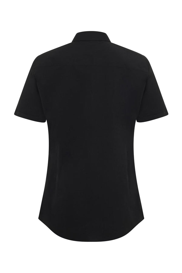 Camisa de manga curta elástica para mulher-RAG-Tailors-Fardas-e-Uniformes-Vestuario-Pro