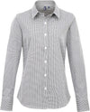 Camisa de senhora com microquadrados "Vichy"-RAG-Tailors-Fardas-e-Uniformes-Vestuario-Pro