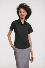 Camicia da donna a maniche corte no-stiro