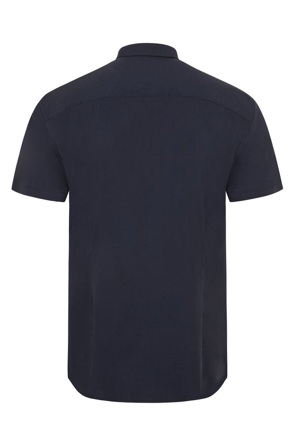 Camisa elástica de manga curta para Homem-RAG-Tailors-Fardas-e-Uniformes-Vestuario-Pro