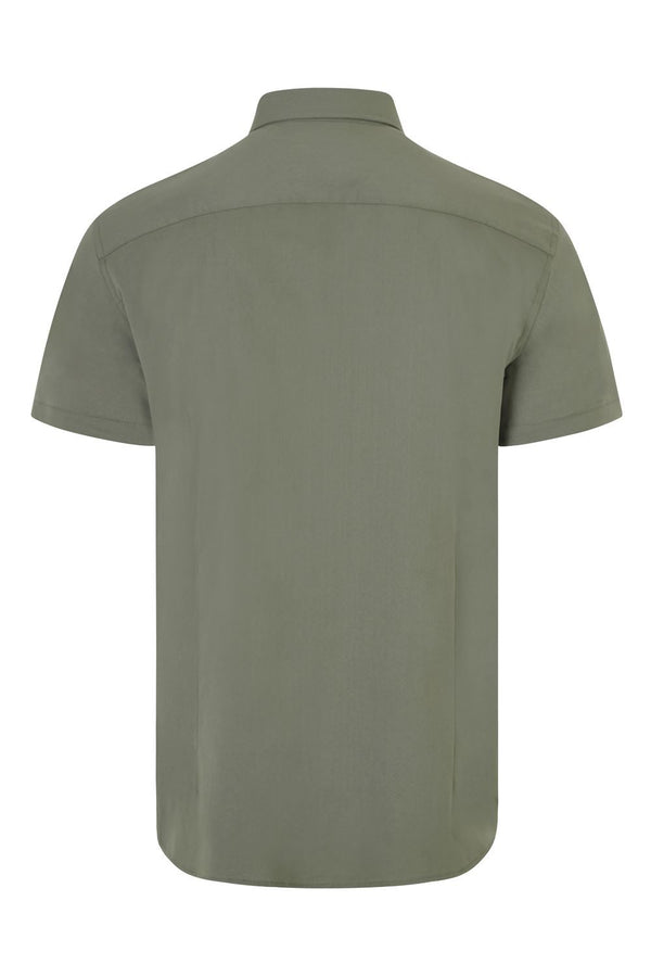 Camisa elástica de manga curta para Homem-RAG-Tailors-Fardas-e-Uniformes-Vestuario-Pro