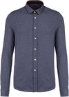 jacquard bleu