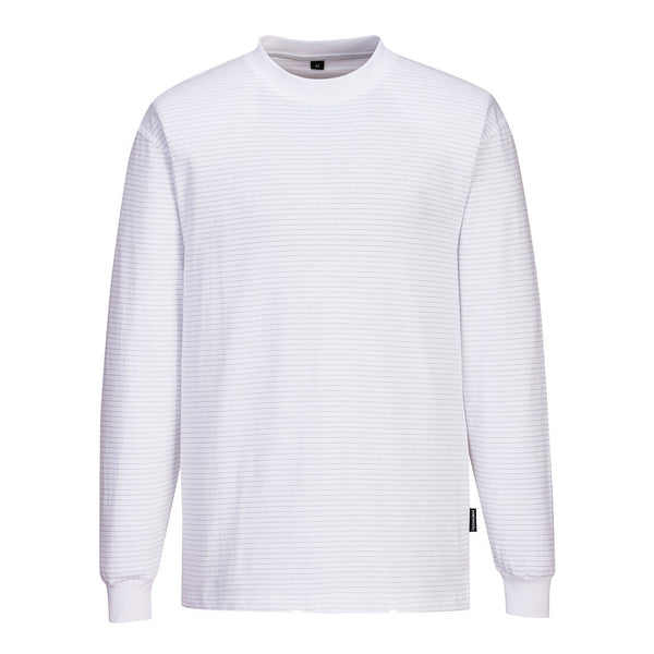 Camisa manga longa anti estática ESD-Branco-XS-RAG-Tailors-Fardas-e-Uniformes-Vestuario-Pro
