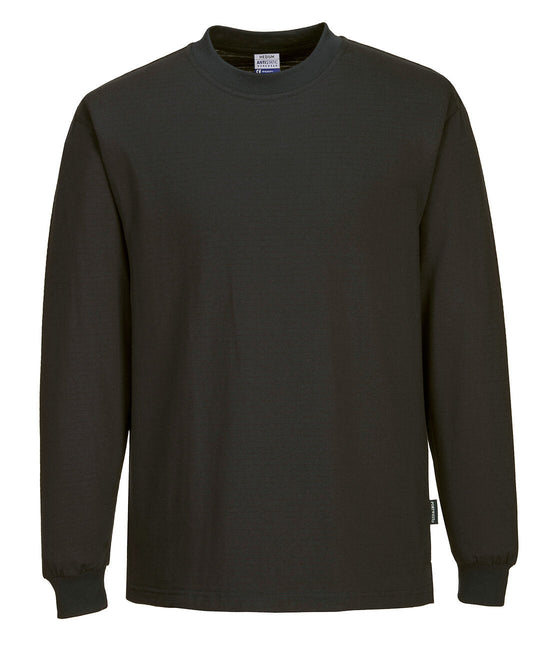 Camisa manga longa anti estática ESD-Preto-L-RAG-Tailors-Fardas-e-Uniformes-Vestuario-Pro
