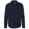 Camisa polar com forro em sherpa-Navy / Storm Grey-S-RAG-Tailors-Fardas-e-Uniformes-Vestuario-Pro