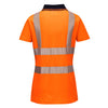 Camisa pólo Hi-Vis para mulher em algodão Comfort Pro S/S-RAG-Tailors-Fardas-e-Uniformes-Vestuario-Pro