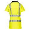 Camisa pólo Hi-Vis para mulher em algodão Comfort Pro S/S-RAG-Tailors-Fardas-e-Uniformes-Vestuario-Pro