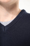 Camisola Decote em V de Criança-RAG-Tailors-Fardas-e-Uniformes-Vestuario-Pro