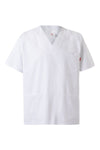Camisola Estilo Pijama 100% Algodao de Manga Curta-Branco-XS-RAG-Tailors-Fardas-e-Uniformes-Vestuario-Pro