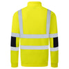 Camisola Iona Enhanced de alta visibilidade com meio fecho de correr-RAG-Tailors-Fardas-e-Uniformes-Vestuario-Pro