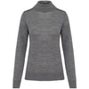 Camisola Merino de gola alta de senhora-Grey Heather-XS-RAG-Tailors-Fardas-e-Uniformes-Vestuario-Pro