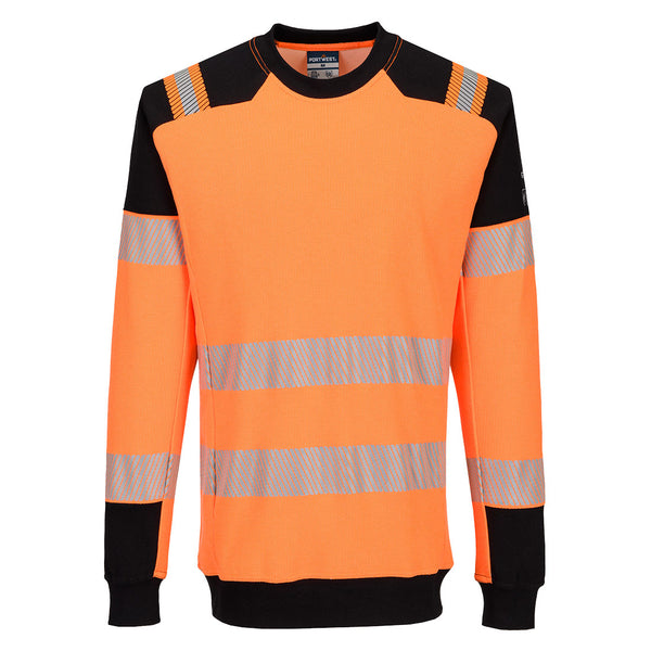 Camisola Modaflame Knit HVO FR-Laranja/preto-S-RAG-Tailors-Fardas-e-Uniformes-Vestuario-Pro