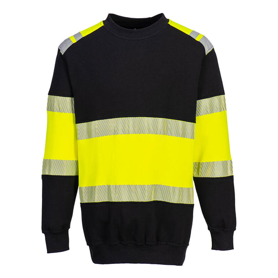 Camisola PW3 resistente às chamas de classe 1-Amarelo/Preto-L-RAG-Tailors-Fardas-e-Uniformes-Vestuario-Pro