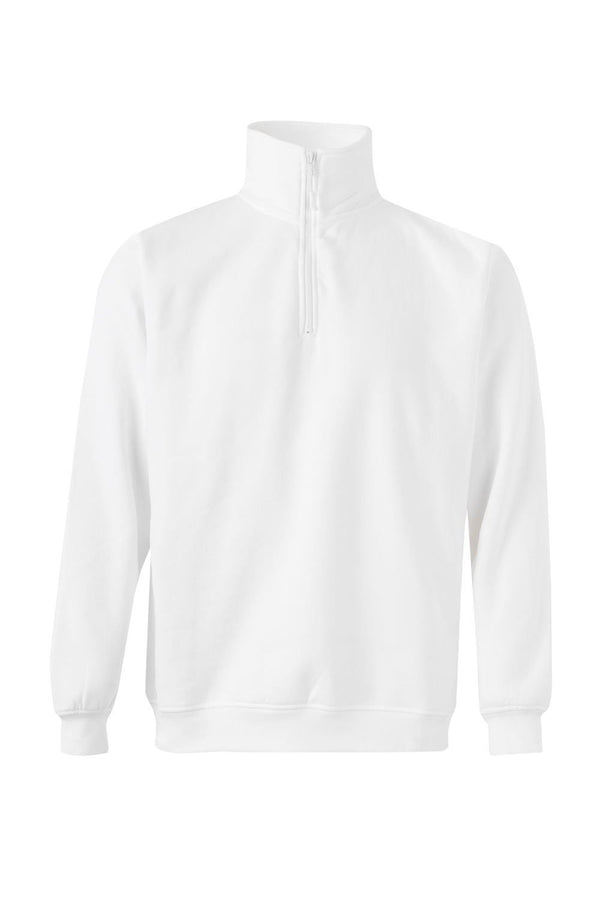 Camisola com Meio Fecho-Branco-XS-RAG-Tailors-Fardas-e-Uniformes-Vestuario-Pro