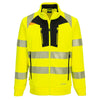 Camisola com fecho de correr e gola em funil DX4 Hi-Vis-Amarelo/Preto-4XL-RAG-Tailors-Fardas-e-Uniformes-Vestuario-Pro