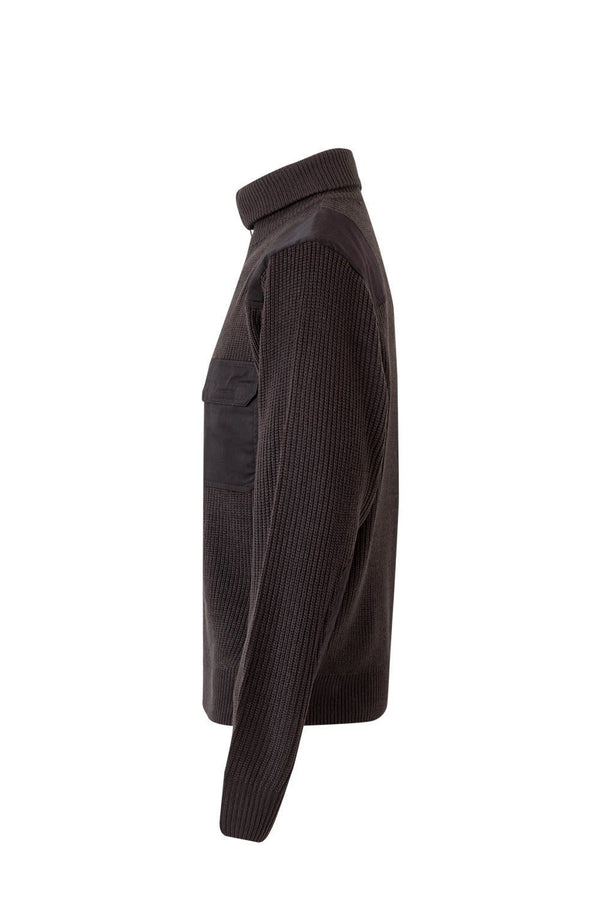 Camisola de Ponto Grosso com Gola Alta-RAG-Tailors-Fardas-e-Uniformes-Vestuario-Pro