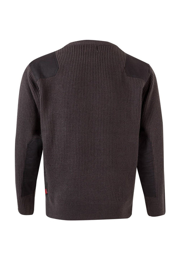 Camisola de Ponto Grosso com Gola Redonda-RAG-Tailors-Fardas-e-Uniformes-Vestuario-Pro