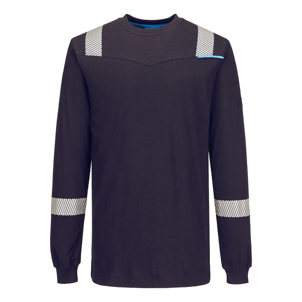 Camisola de manga comprida em malha WX3 Modaflame FR-Marinho-XS-RAG-Tailors-Fardas-e-Uniformes-Vestuario-Pro