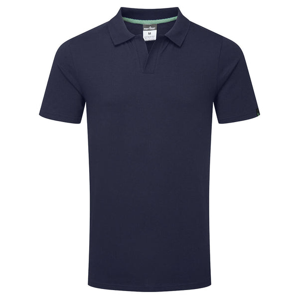 Camisola pólo reciclável de algodão orgânico-Marinho-S-RAG-Tailors-Fardas-e-Uniformes-Vestuario-Pro