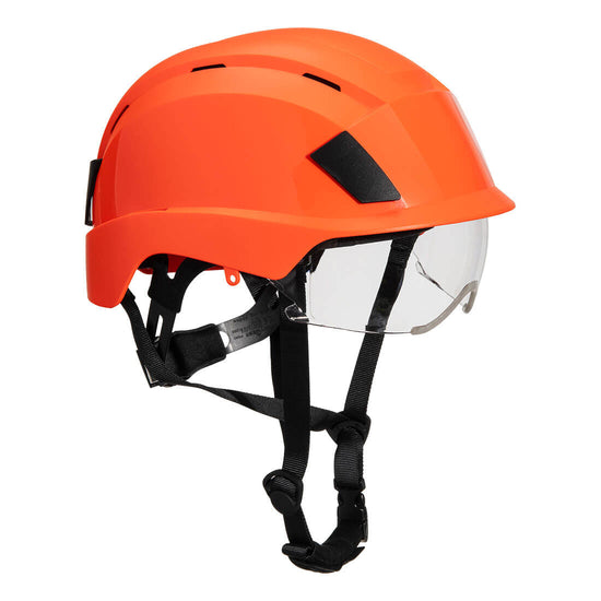 Capacete com viseira integrada-Laranja-U-RAG-Tailors-Fardas-e-Uniformes-Vestuario-Pro