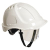 Capacete de Segurança Endurance Plus com Viseira Retrátil Incolor (PW54)-Branco-Único-RAG-Tailors-Fardas-e-Uniformes-Vestuario-Pro