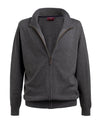 Cardigan Columbus com zíper completo-Charcoal-XS (XSM)-RAG-Tailors-Fardas-e-Uniformes-Vestuario-Pro