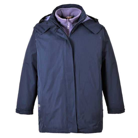 Casaco 3 em 1 de Elgin para Mulheres-Marinho-L-RAG-Tailors-Fardas-e-Uniformes-Vestuario-Pro