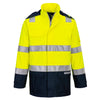 Casaco Bizflame Chuva + Hi-Vis Light Arc-Amarelo/Marinho-L-RAG-Tailors-Fardas-e-Uniformes-Vestuario-Pro