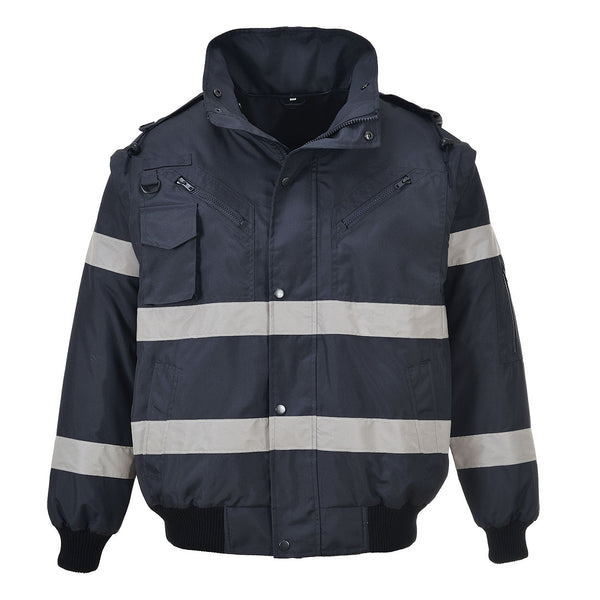 Casaco Bomber Iona 4 em 1-Marinho-S-RAG-Tailors-Fardas-e-Uniformes-Vestuario-Pro