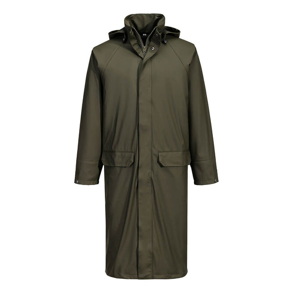 Casaco Comprido Flexatex Chem Impermeável-Floresta Noite-S-RAG-Tailors-Fardas-e-Uniformes-Vestuario-Pro