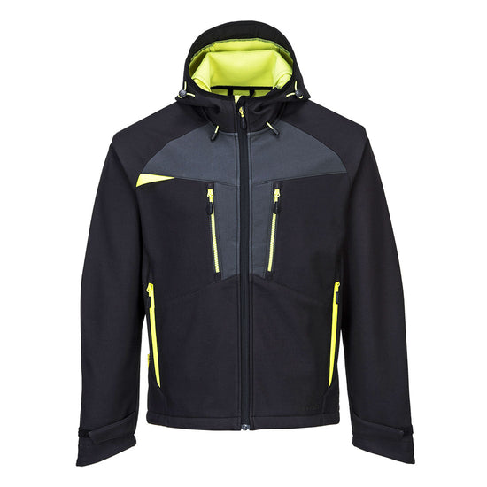 Casaco DX4 Softshell (3L)-Preto / Amarelo-S-RAG-Tailors-Fardas-e-Uniformes-Vestuario-Pro