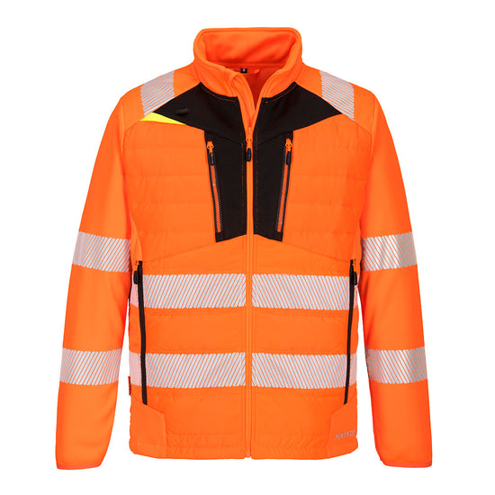 Casaco Híbrido DX4 Alta Visibilidade-Laranja/Preto-S-RAG-Tailors-Fardas-e-Uniformes-Vestuario-Pro