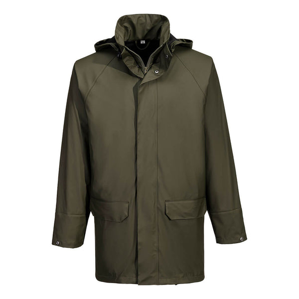 Casaco Impermeável Flexatex Chem-Floresta Noite-S-RAG-Tailors-Fardas-e-Uniformes-Vestuario-Pro