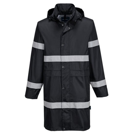 Casaco Impermeável de Chuva Iona 100cm-Preto-S-RAG-Tailors-Fardas-e-Uniformes-Vestuario-Pro