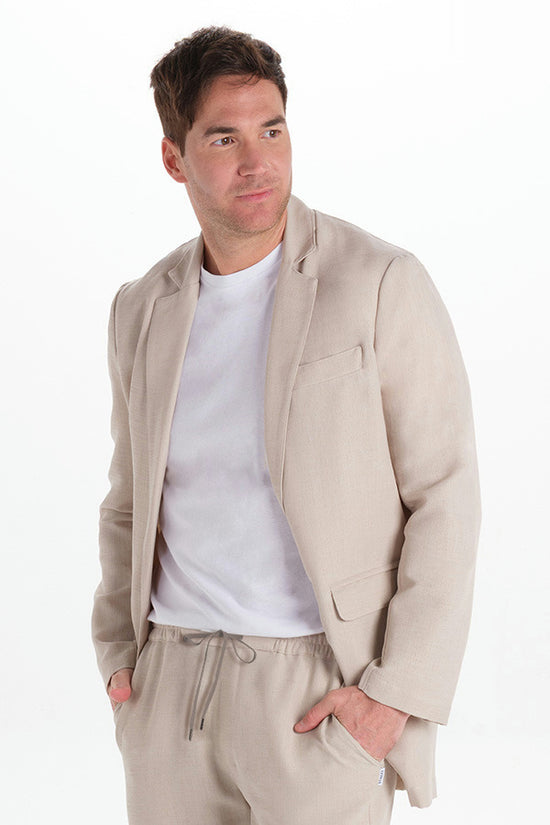 Casaco Levita de Homem-Bege - 418-XS / (SP)-RAG-Tailors-Fardas-e-Uniformes-Vestuario-Pro