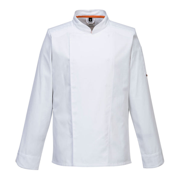 Casaco MeshAir Pro L / S-Branco-XXS-RAG-Tailors-Fardas-e-Uniformes-Vestuario-Pro