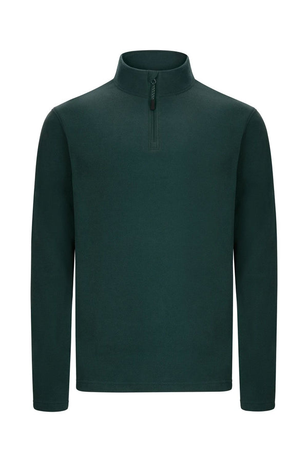 Casaco Micropolar Meio Fecho Unissexo Albury-Deep Green - 617-XS-RAG-Tailors-Fardas-e-Uniformes-Vestuario-Pro