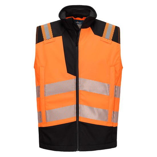 Casaco Modaflame Softshell Hi-Vis Multi-Norm FR-Laranja/preto-S-RAG-Tailors-Fardas-e-Uniformes-Vestuario-Pro