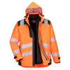 Casaco PW3 Hi-Vis 3 em 1-Laranja/Preto-4XL-RAG-Tailors-Fardas-e-Uniformes-Vestuario-Pro