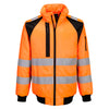 Casaco Piloto PW3 Hi-Vis 2 em 1-Laranja/preto-S-RAG-Tailors-Fardas-e-Uniformes-Vestuario-Pro