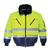 Casaco Piloto PW3 Hi-Vis 3 em 1-Amarelo/Marinho-4XL-RAG-Tailors-Fardas-e-Uniformes-Vestuario-Pro