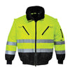 Casaco Piloto PW3 Hi-Vis 3 em 1-Amarelo/Preto-S-RAG-Tailors-Fardas-e-Uniformes-Vestuario-Pro