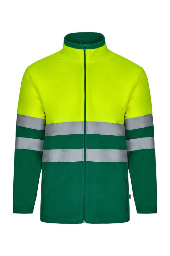 Casaco Polar Bicolor Alta Visibilidade-Amarelo/Verde-S-RAG-Tailors-Fardas-e-Uniformes-Vestuario-Pro