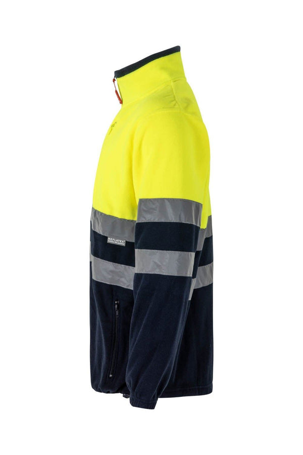 Casaco Polar Bicolor de Alta Visibilidade-RAG-Tailors-Fardas-e-Uniformes-Vestuario-Pro