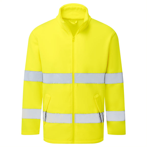 Casaco Polar Essential de Alta Visibilidade-Amarelo-XS-RAG-Tailors-Fardas-e-Uniformes-Vestuario-Pro